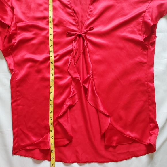 NWT Victoria Secret Red Robe - Picture 5 of 6